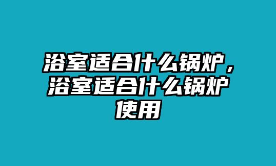 浴室適合什么鍋爐，浴室適合什么鍋爐使用