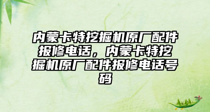 內蒙卡特挖掘機原廠配件報修電話，內蒙卡特挖掘機原廠配件報修電話號碼