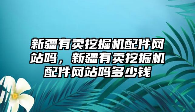 新疆有賣挖掘機(jī)配件網(wǎng)站嗎，新疆有賣挖掘機(jī)配件網(wǎng)站嗎多少錢