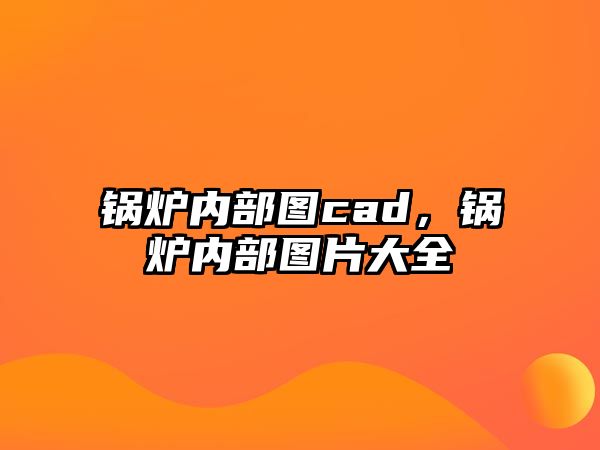 鍋爐內(nèi)部圖cad，鍋爐內(nèi)部圖片大全