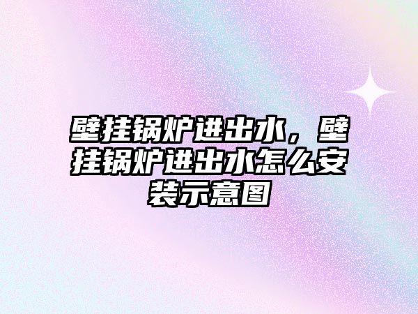 壁掛鍋爐進出水，壁掛鍋爐進出水怎么安裝示意圖