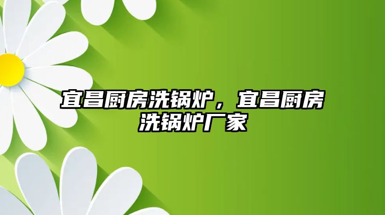 宜昌廚房洗鍋爐，宜昌廚房洗鍋爐廠家