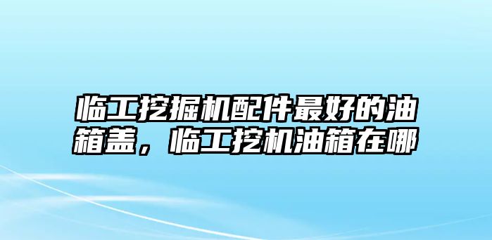 臨工挖掘機(jī)配件最好的油箱蓋，臨工挖機(jī)油箱在哪