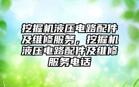 挖掘機液壓電路配件及維修服務，挖掘機液壓電路配件及維修服務電話