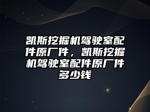 凱斯挖掘機(jī)駕駛室配件原廠件，凱斯挖掘機(jī)駕駛室配件原廠件多少錢