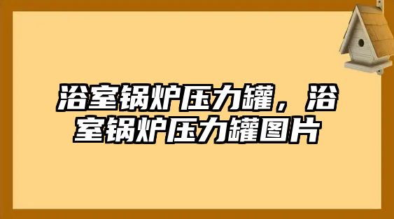 浴室鍋爐壓力罐，浴室鍋爐壓力罐圖片