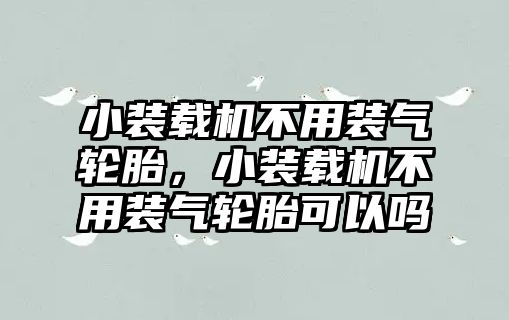 小裝載機不用裝氣輪胎，小裝載機不用裝氣輪胎可以嗎