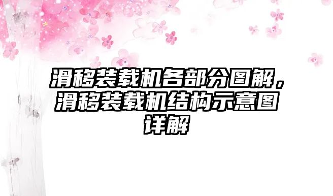 滑移裝載機(jī)各部分圖解，滑移裝載機(jī)結(jié)構(gòu)示意圖詳解